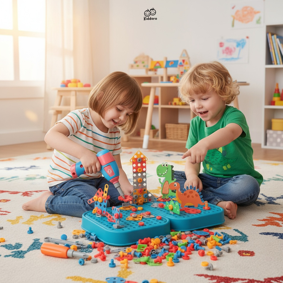 Kiddoro BauBox – Kleine Schrauber, große Ideen