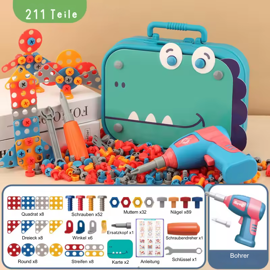 Kiddoro BauBox – Kleine Schrauber, große Ideen